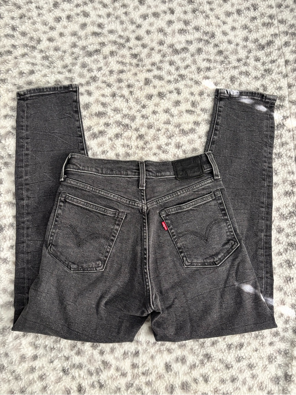 Levi's Women's Washed Black Skinny Jeans
